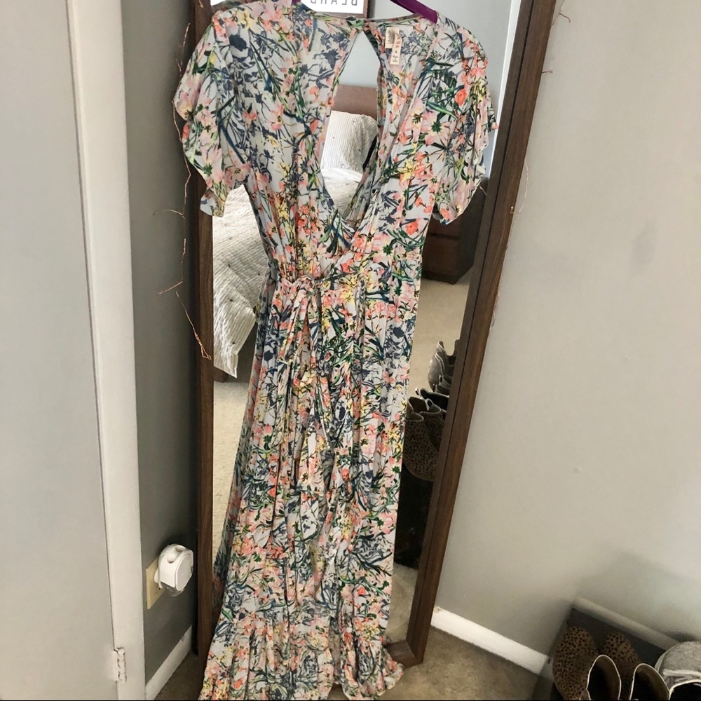 Floral maxi dress 🌸💐🌼